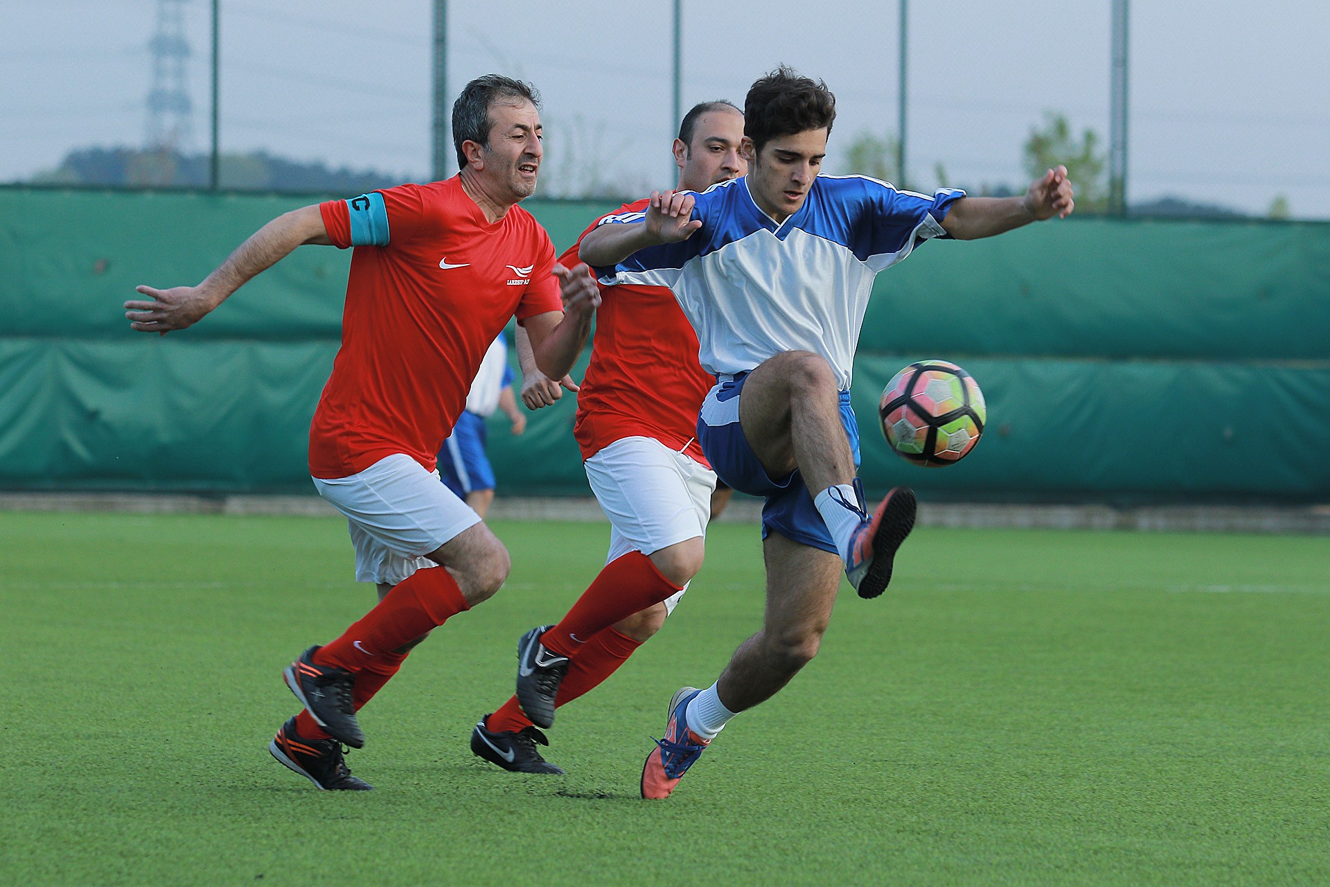 Futbol turnuvası ilk maçı oynandı