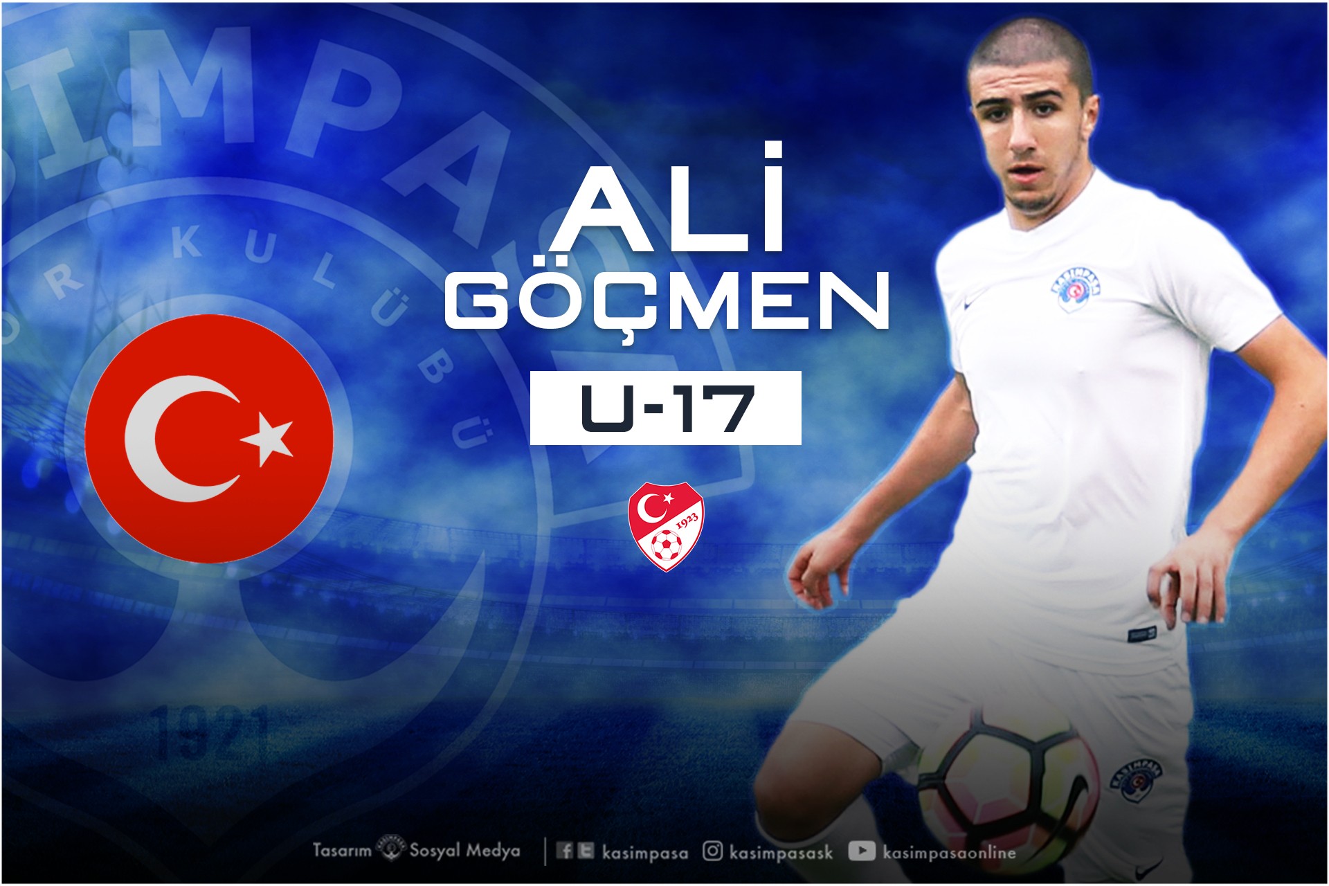 Ali Göçmen U17 Milli Takım kadrosunda