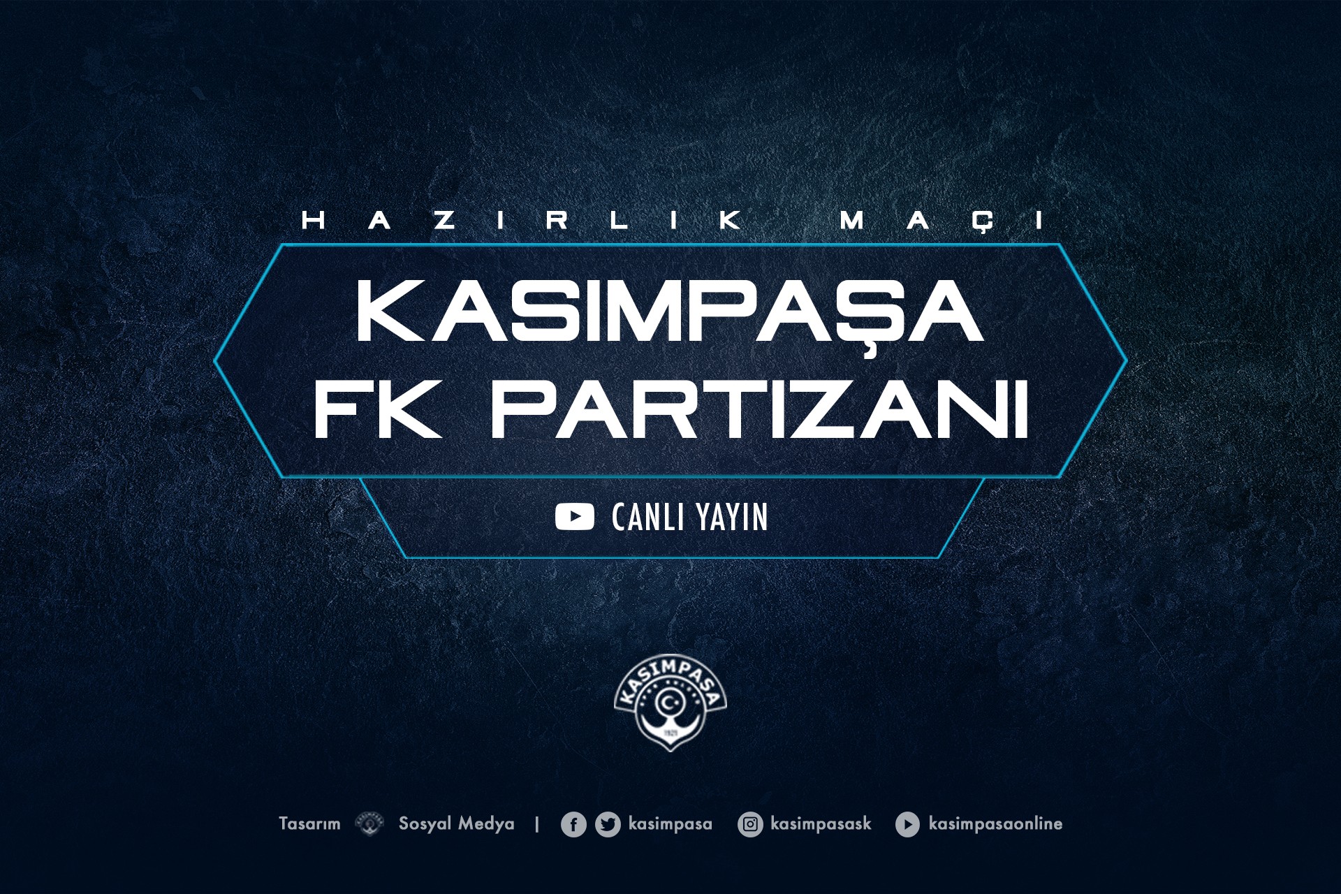 Kasımpaşa - P. Tiran (Canlı Yayın)