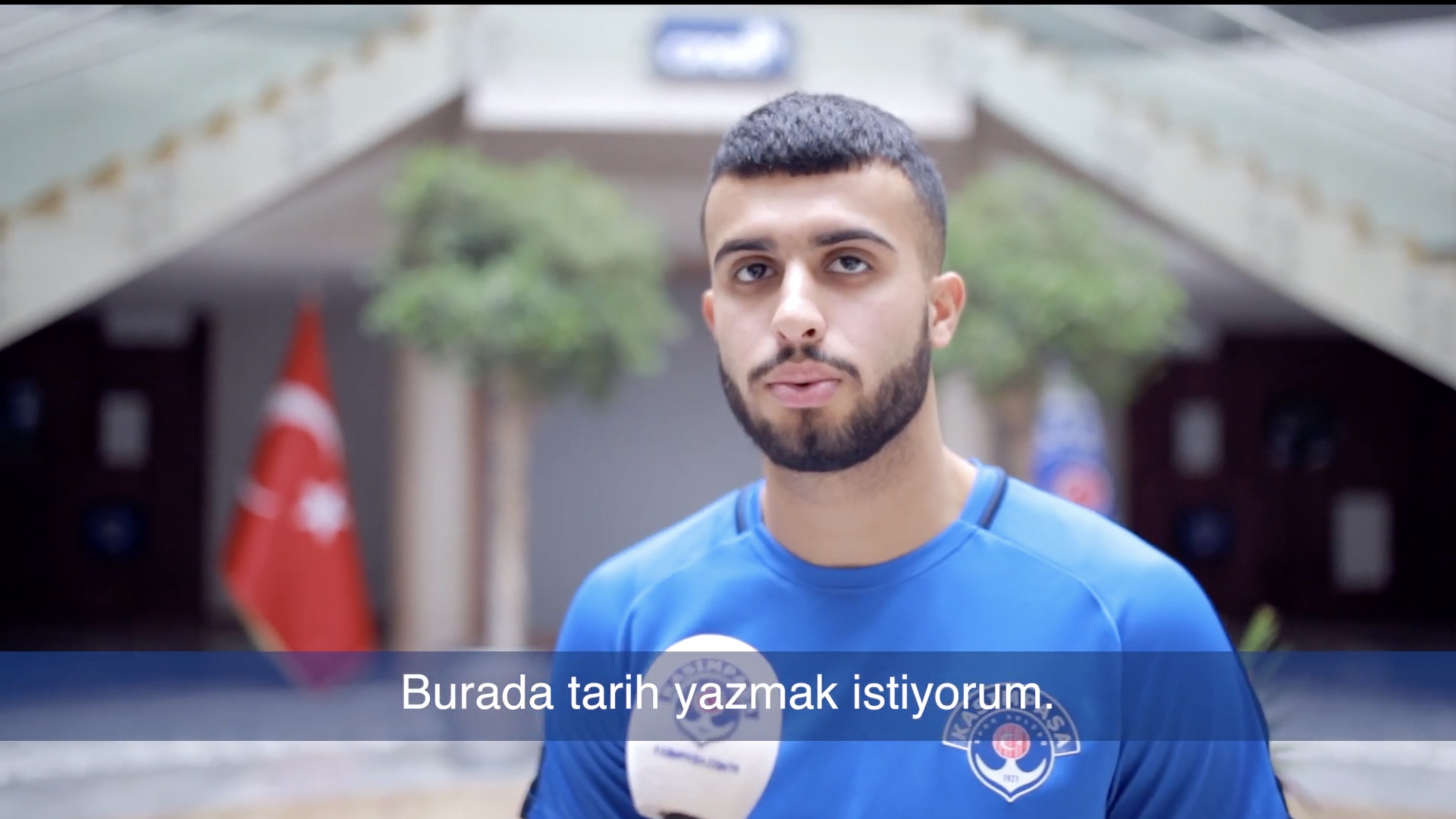 Yeni transferimiz Azad Toptik röportajı