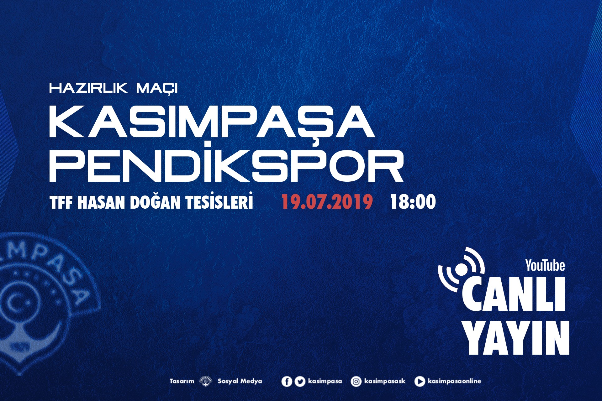 Pendikspor ile hazırlık maçı