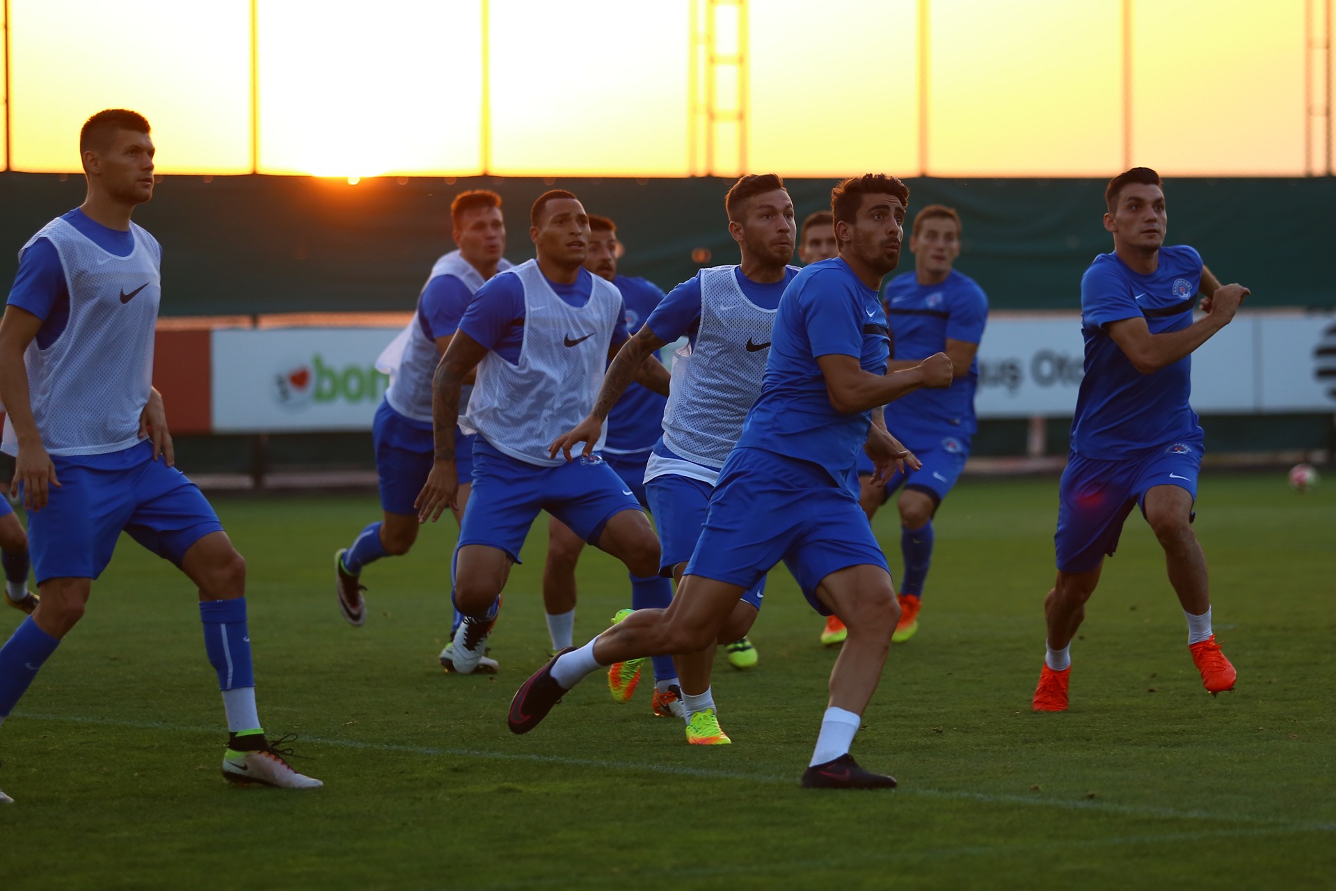 Takımımız kampa girdi