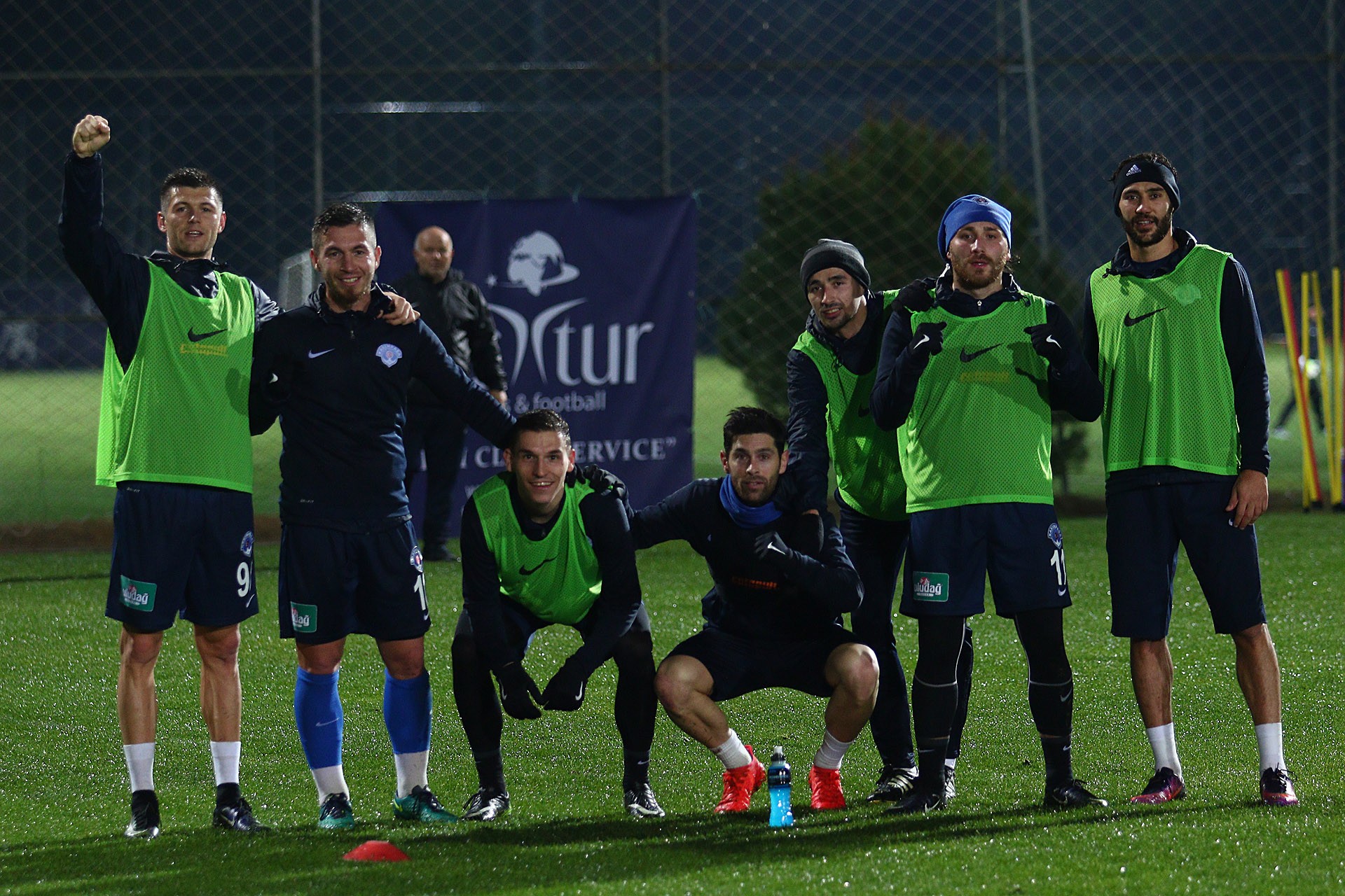 Akşam antrenmanı (04.01.2017)