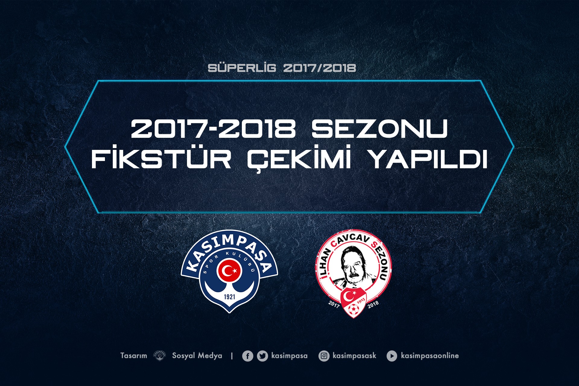 2017-2018 Sezonu fikstür çekimi yapıldı