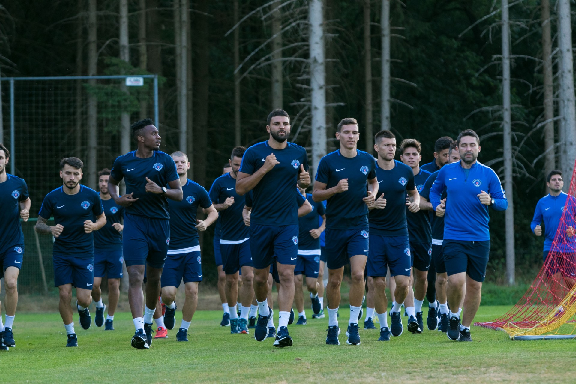 Hollanda’da ilk antrenman
