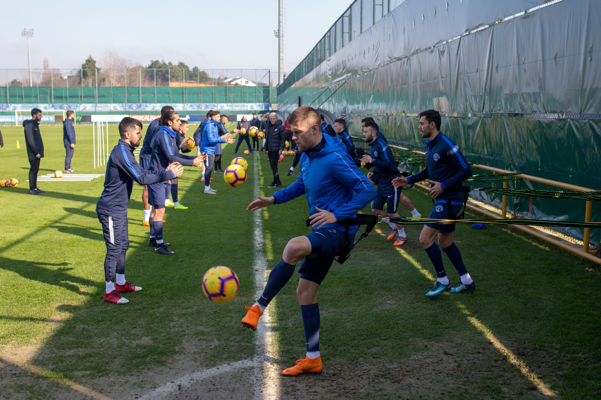 Alanyaspor maçı hazırlıkları devam ediyor